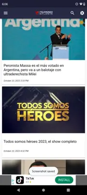 Telemundo Atlanta android App screenshot 9