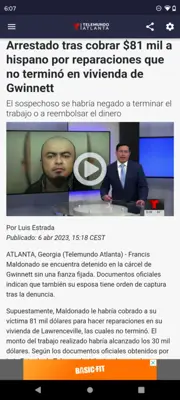 Telemundo Atlanta android App screenshot 2