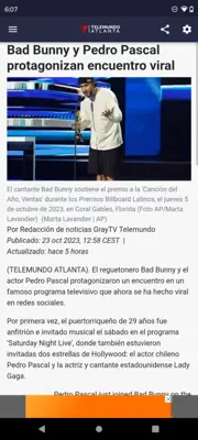 Telemundo Atlanta android App screenshot 5